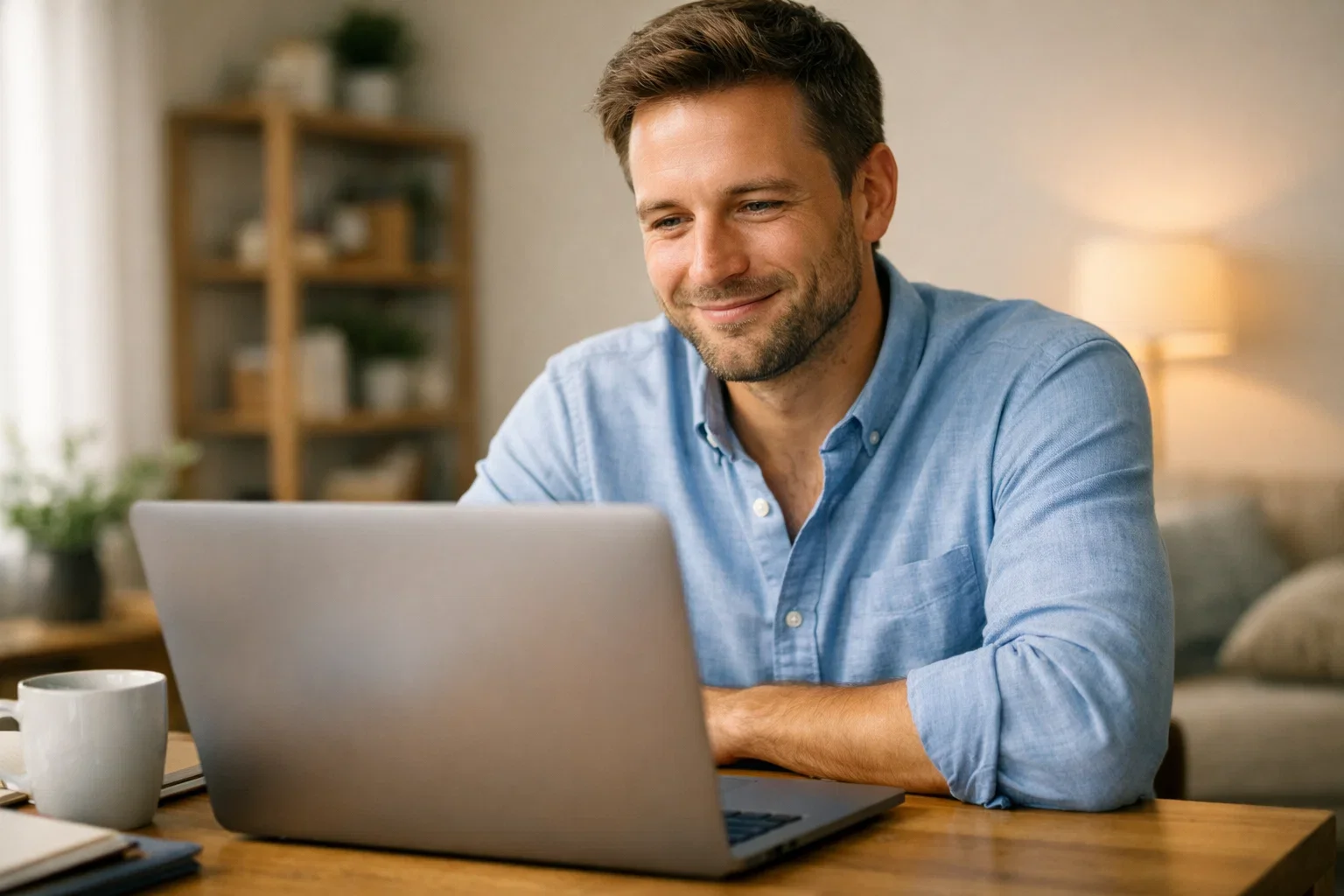 Erfolgreicher Wetter feiert einen Gewinn